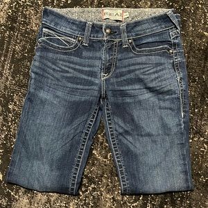 ariat dark washed jeans